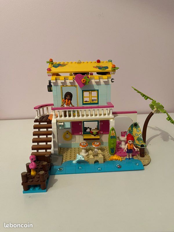 Building Blocks Andreas Beach House Lego Friends Andrea Lego Set