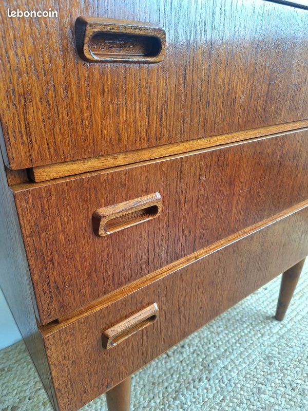 Commode vintage en teck, meuble design scandinave (image 5)