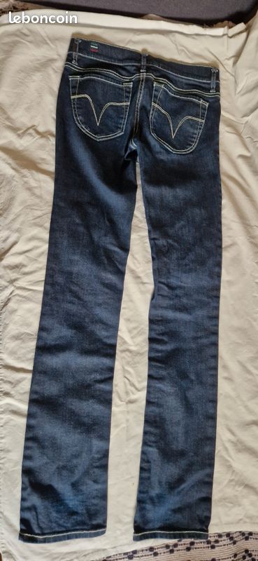 Pantalon DIESEL Beige Taille XS - Occasion Très Bon état, Coton, Style Chino
