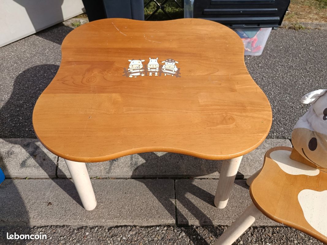 Table et chaise enfant (image 3)