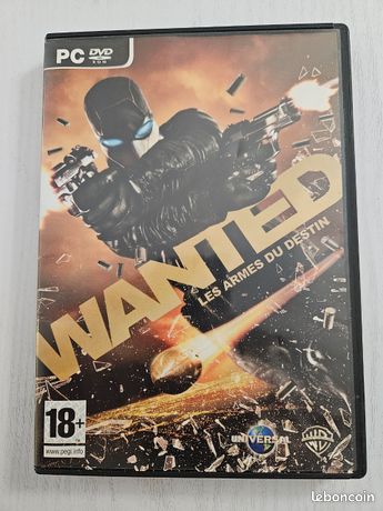 Jeu Vidéo PC : Wanted, Les Armes Du Destin - Version Française PEGI 18 - Complet En Boîte - Très Bon état