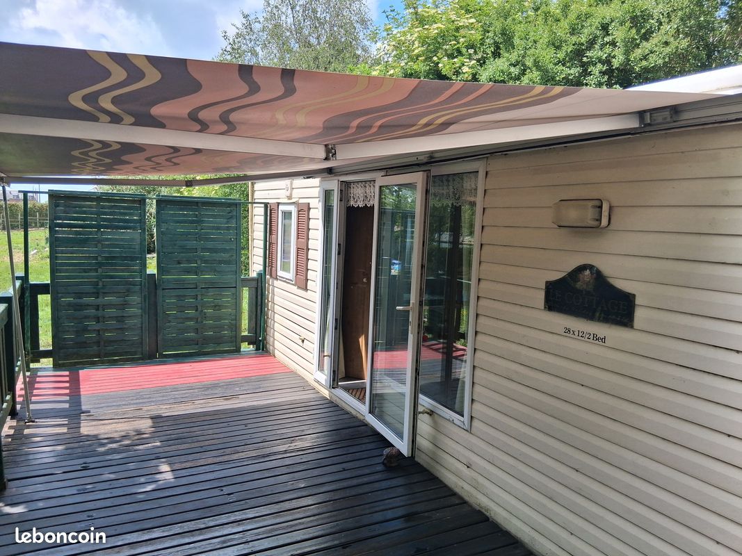 Mobil-home Willerby cottage 2010, 8m50 x 3m70, térrasse, bien situé (image 5)