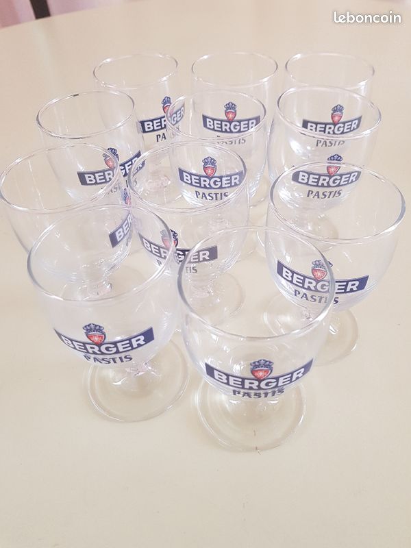 11 verres Berger Pastis (image 1)
