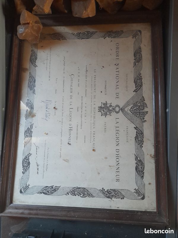 Cadre de la legion d'honneur (image 1)