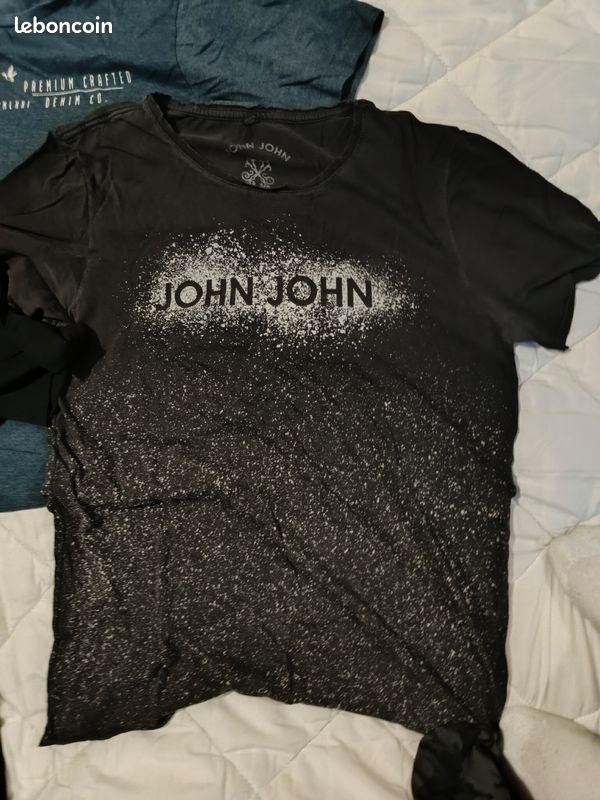 Lot de 5 T-shirts (Adidas, Brooksfield, John John et Champion) (image 3)