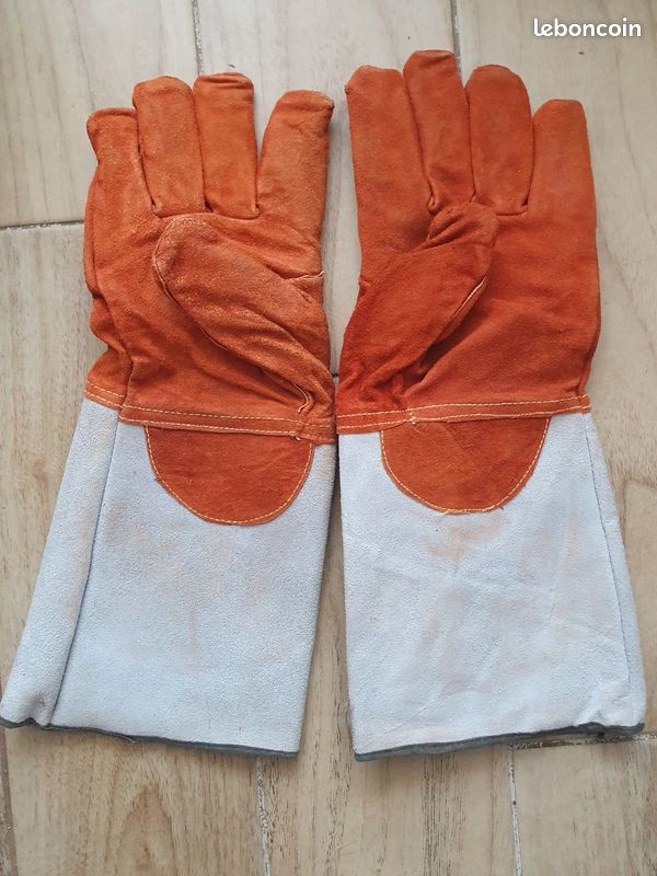 Gant de soudeur en cuir Ergos Taille 10 (image 2)