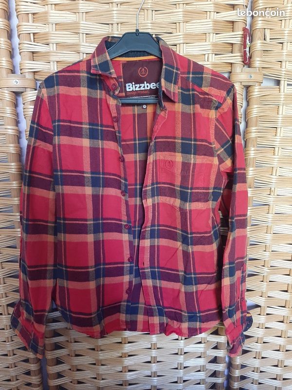 Chemise Bizzbee à carreaux (image 1)