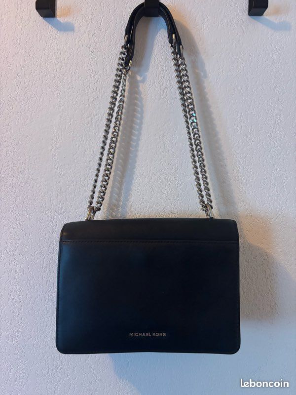 Sac bandoulière Mickael Kors noir (image 2)