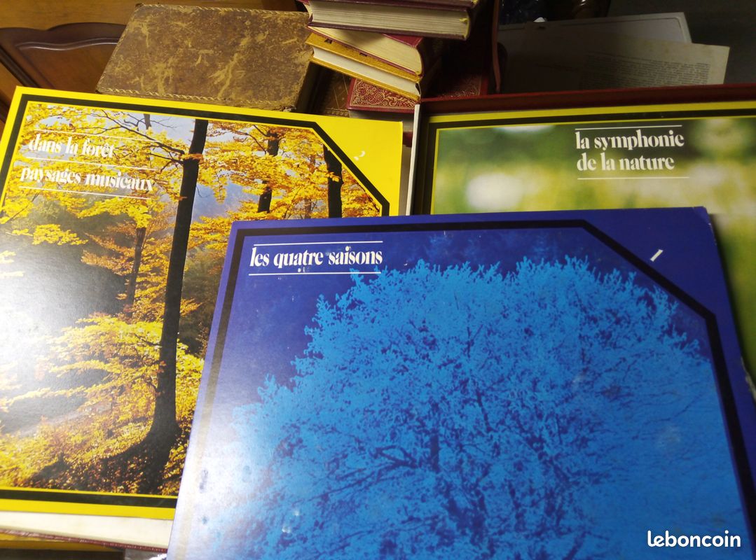 COFFRET 12 VINYLES 33t Hymne à la nature. TBE (image 2)