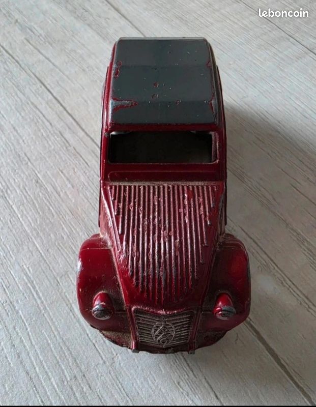 Dinky Toys – Vespa 2CV (ou Vespa 400) – Bleue – Échelle 1/43 – Occasion En L’état