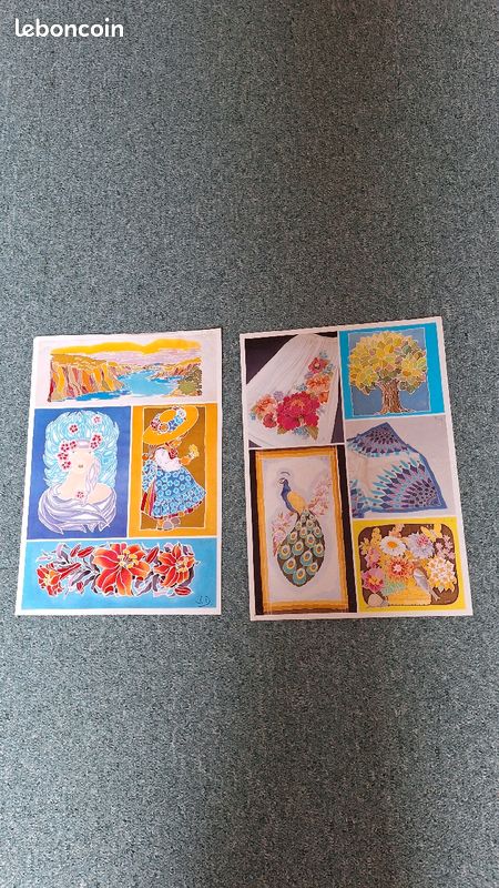 La peinture sur soie modèles (image 2)