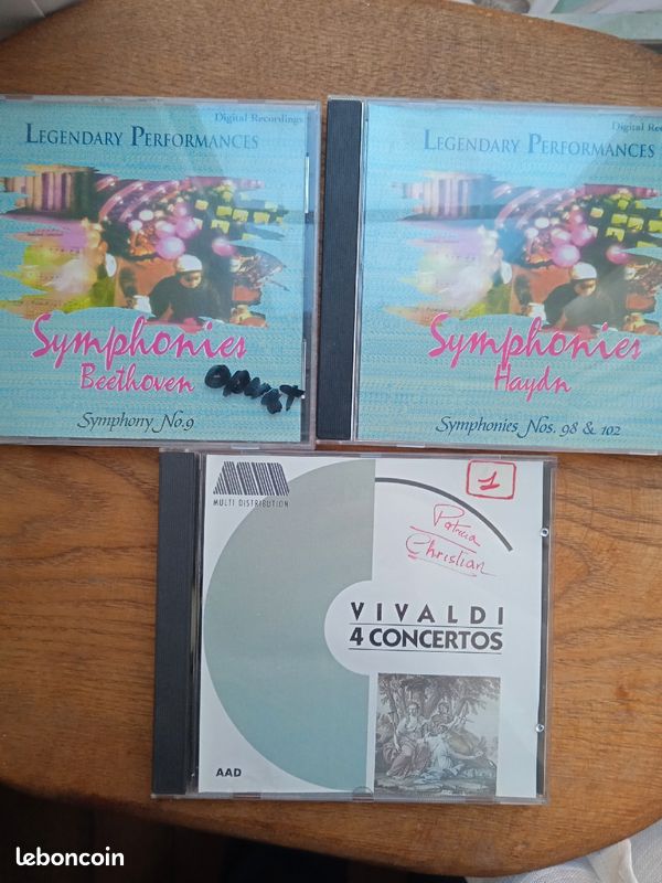 Lot 3 cd , Vivaldi, Beethoven, Haydn (image 2)