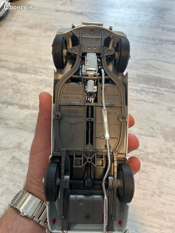 Miniature MG MGA Twin-Cam Cabriolet Blanc - Tonka Polistil 1/16 (sans Boîte)