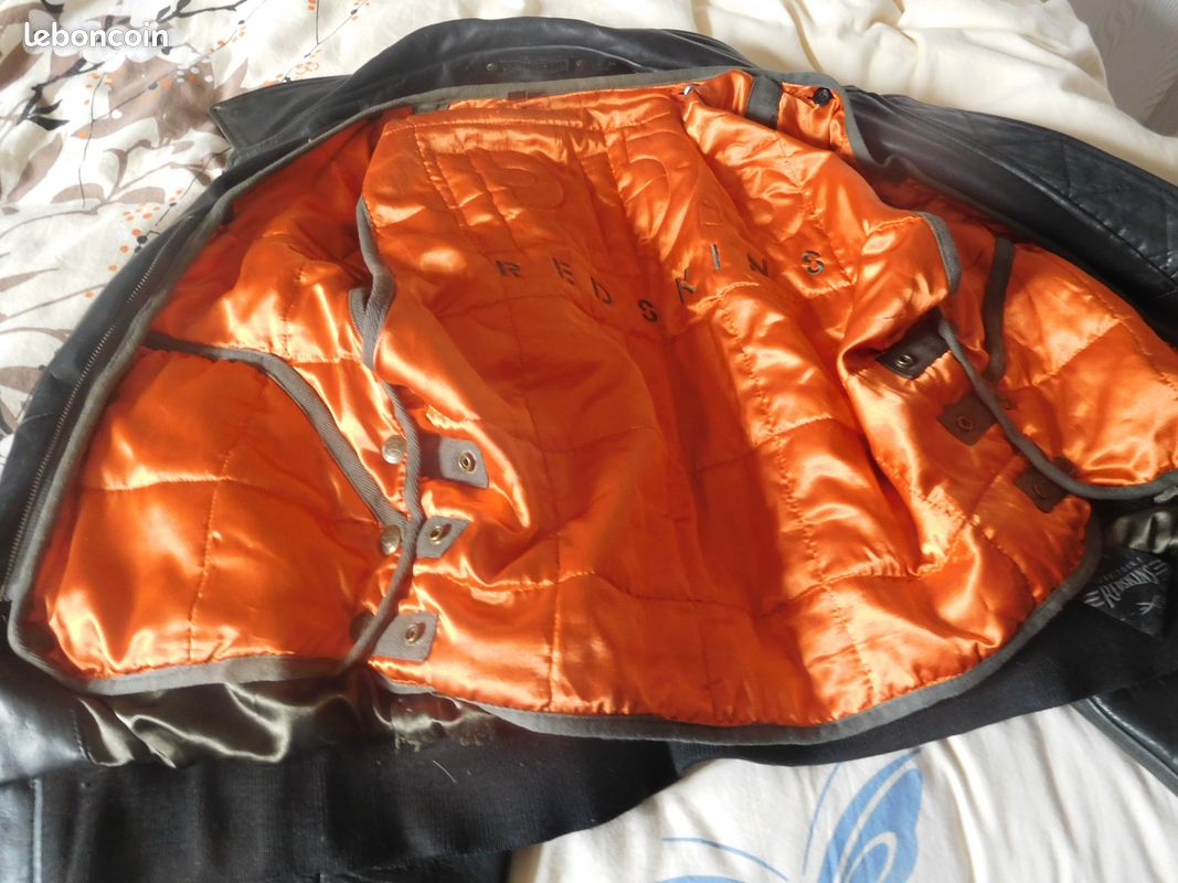 BLOUSON CUIR REDSKIN taille M (image 4)