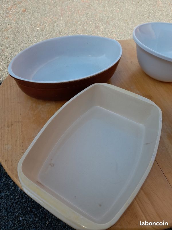 Saladier, plat, 3 couvercles et 2 terrines (image 2)