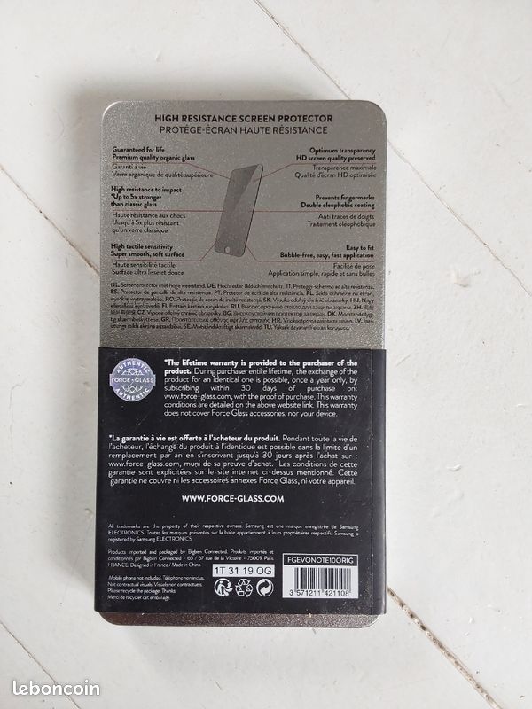 Protège écran samsung galaxie note 10 (image 2)