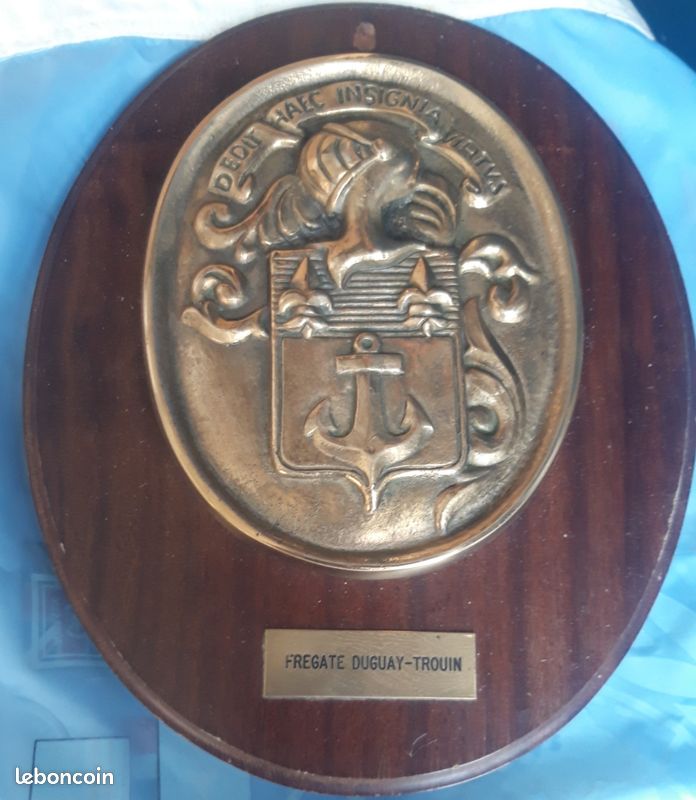 Tape De Bouche Marine Nationale Bronze, Frégate CASSARD, ORIGINE France (occasion)