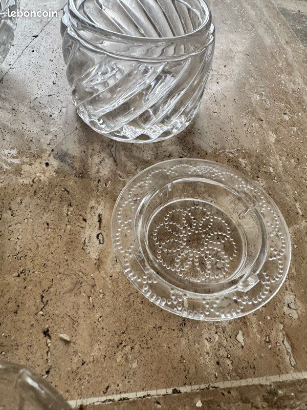 Lot 7 coupelles vintage en verre (image 11)