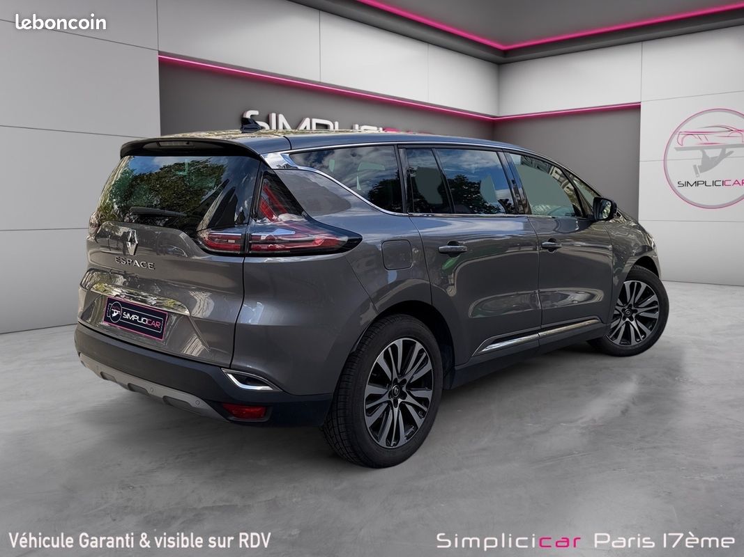 RENAULT ESPACE V dCi 160 Energy Twin Turbo Initiale Paris 7 places EDC sieges ventiles toit panoramique park assist e (image 10)