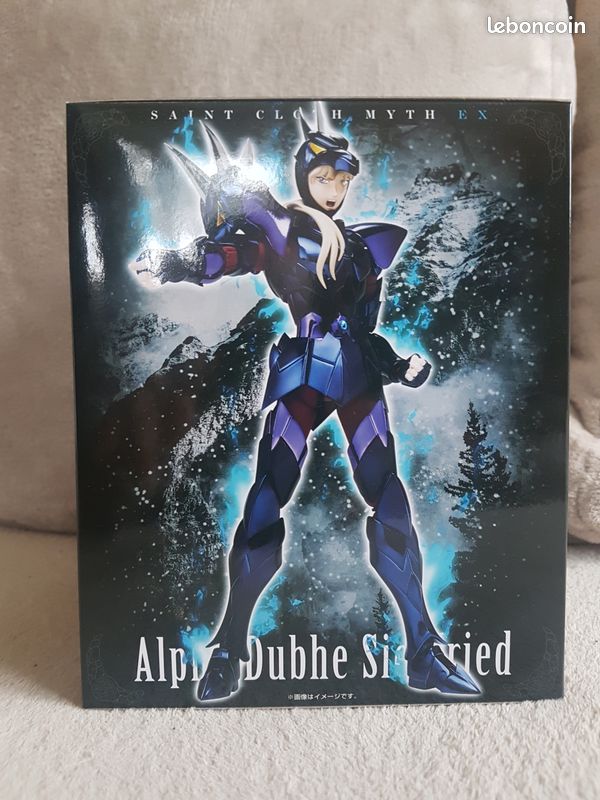 Saint Seiya Myth Cloth Ex God Warrior Siegfried De Dubhe Guerrier Divin D Alpha Action Figurine 18cm