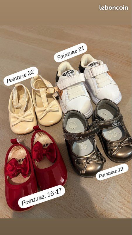 H&m Basket Bebe Fille 22 Lot De Chaussures Bebe Fille Chaussures