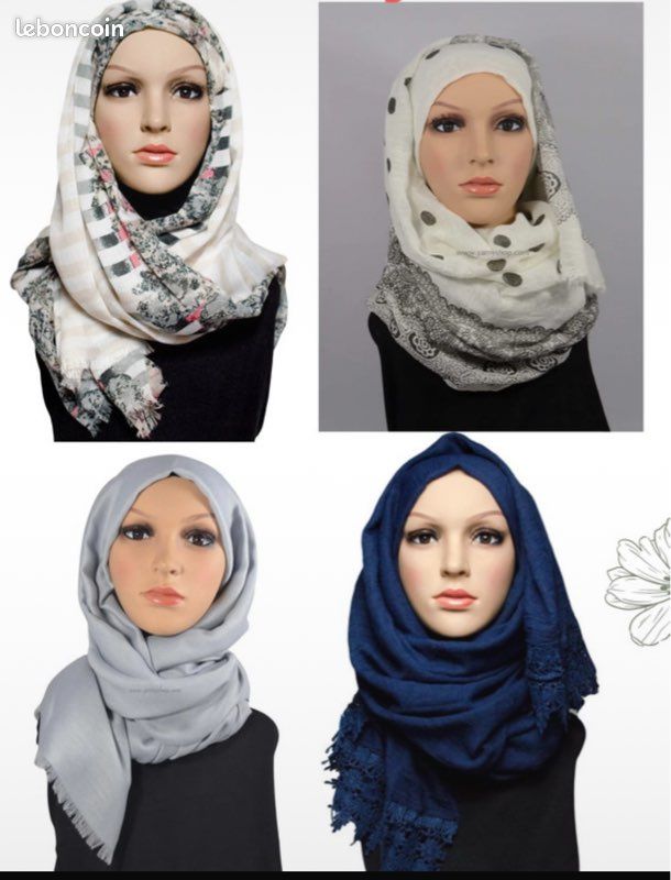 Lot De 20 Foulards Occasion - Multicouleur - Polyester - Pour Femme