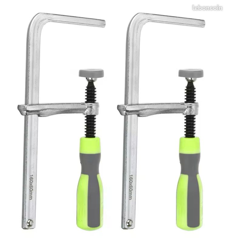Lot De 2 Serre-joints à Levier Avec Poignée à Levier