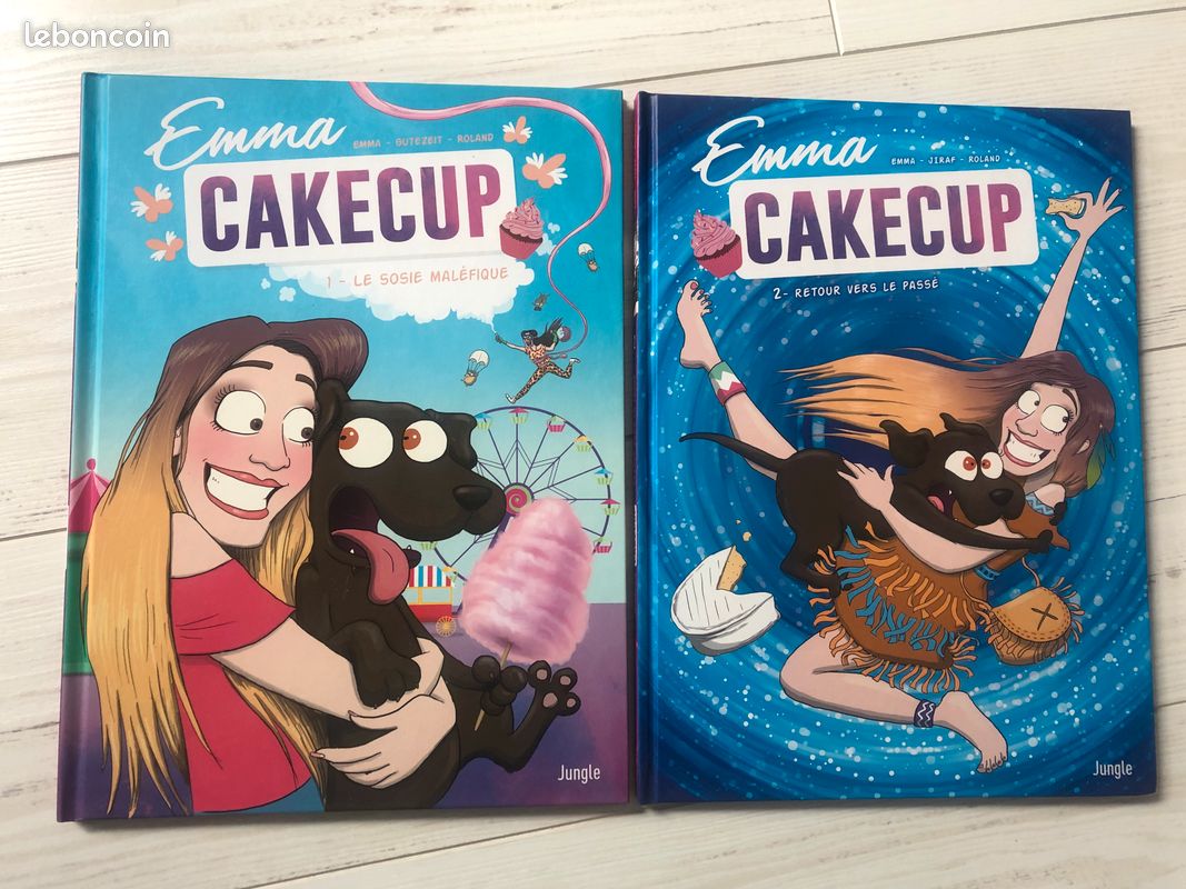 Album BD Emma Cakecup tomes 1 et 2 (image 1)