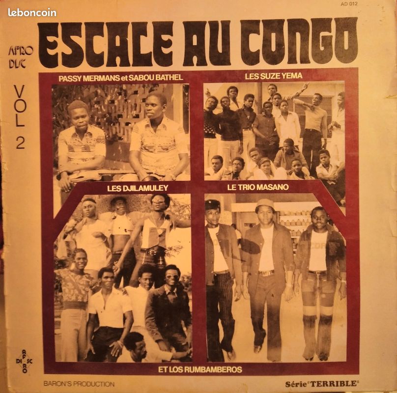 Vinyle lp escale au Congo volume 2 série "terrible" (image 1)