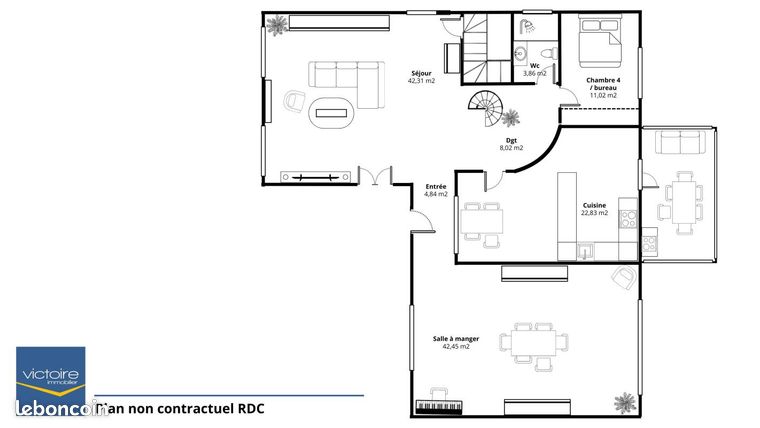 Maison 5 pièces 227 m² — 10