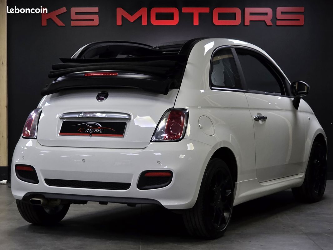 Fiat 500C 1.2 8V 69CH CABRIOLET (KS MOTORS) (image 8)