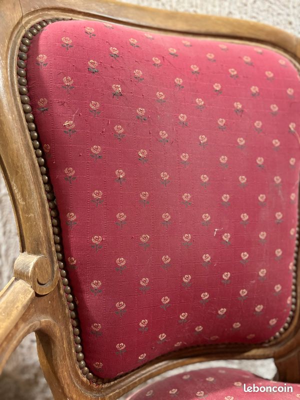 Fauteuil ancien vintage (image 1)