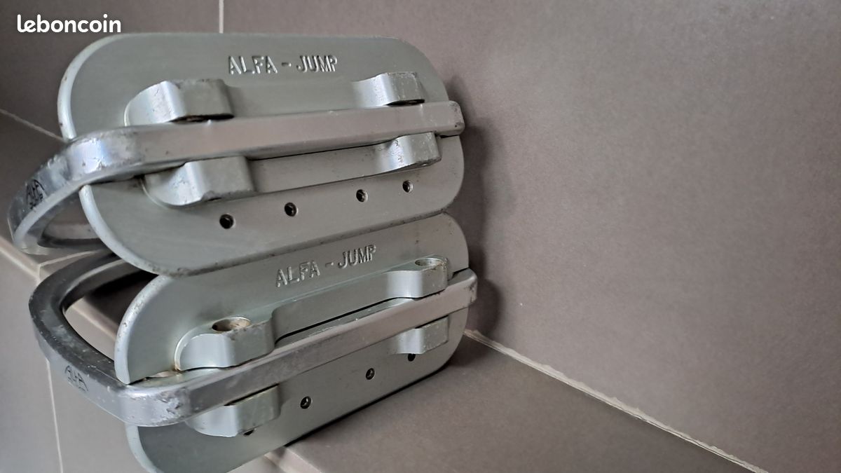 étriers islandais, acier inoxydable Aluminium 120 mm