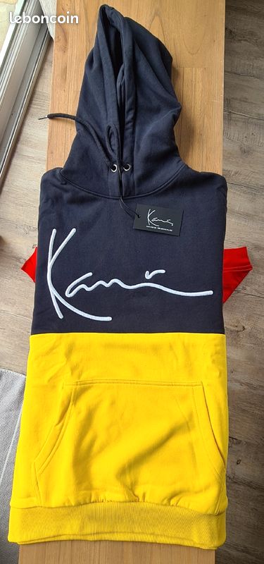 Amazon Karl Kani Signature Block Hoodie Sweat Capuche Sweat Karl