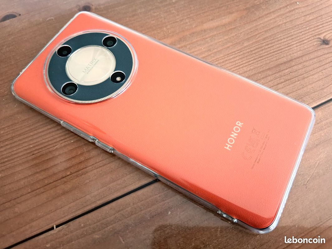 Coque silicone transparente Honor magic 6 neuve (image 1)