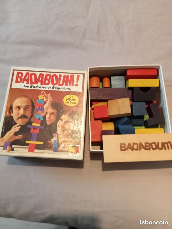 Jeu en bois Badaboum (image 2)