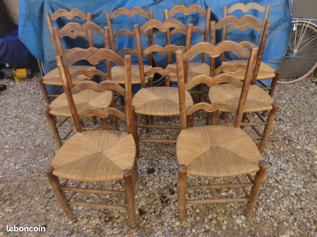 Chaises bois (image 1)