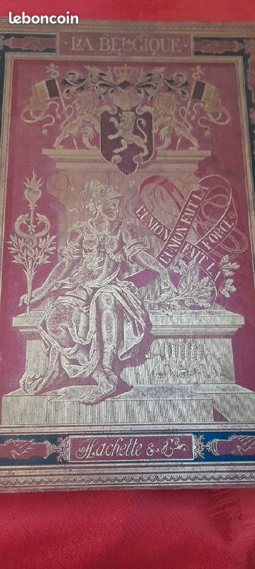 Livre lemonnier 1888 la Belgique hachette (image 1)