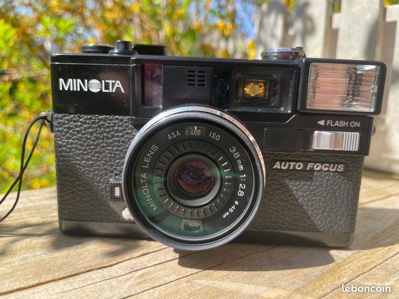 APPAREIL PHOTO VINTAGE Auto Focus Minolte Hi-Matic Af2 Non Testé Not Tested! EUR 99,99 - PicClick FR