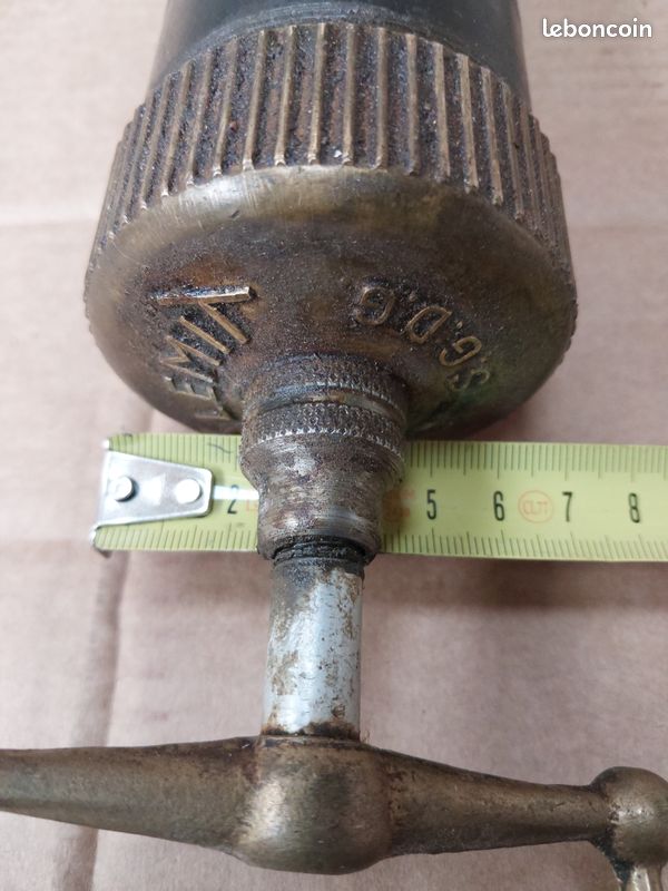 Ancienne Pompe à Graisse TECALEMIT N 729915 – Pour Sacoche Vélo, Vintage