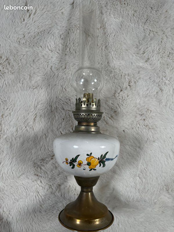 Lampe à pétrole Peinte (image 3)