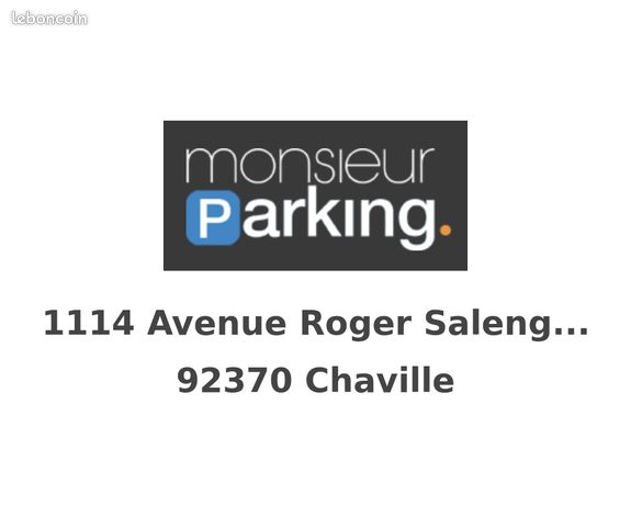 Parking/box Chaville