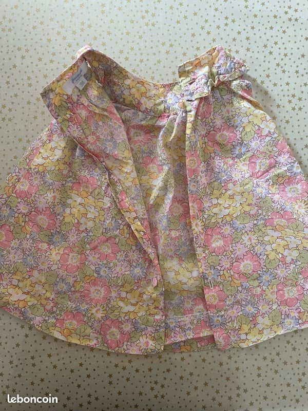 Robe fleurie Jacadi 3 mois (image 3)