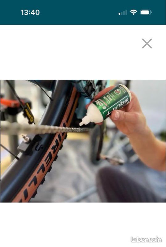 LUBRIFIANT CHAINE VELO SQUIRT LONGUE DUREE 120ML SQUIRT