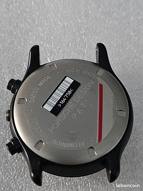 Boîtier De Montre Porsche Design P'6610.14 - Aluminium Et Titane - Occasion