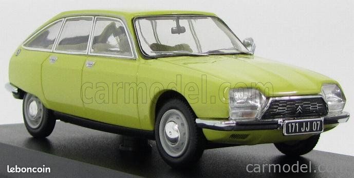 A SAISIR (rare) 1/43 Citroën GS jaune primevere 1971 Norev ref 15821 amb43 (image 3)