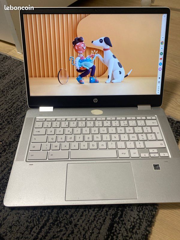 Chromebook C360 parfait etat -Ecran tactile-Full Hd- 64GB (image 1)