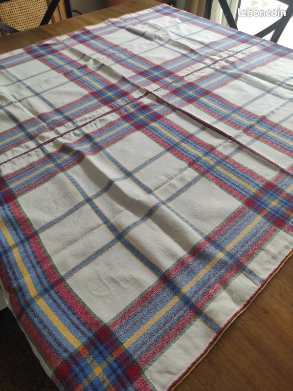 Ensemble nappe et serviettes anciennes (image 2)