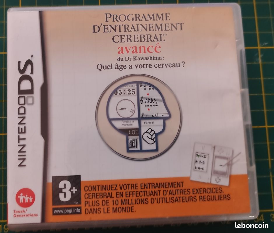 Jeux Nintendo DS Programme d'Entraînement Cérébral Avancé du Dr