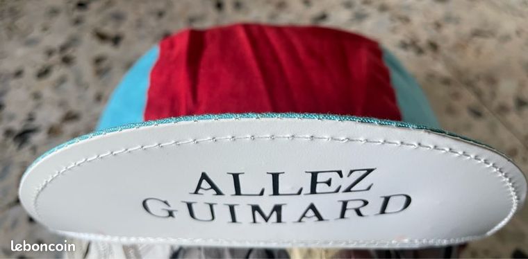 Casquette bonnet cycliste RENAULT ELF CYCLES GITANE années 80